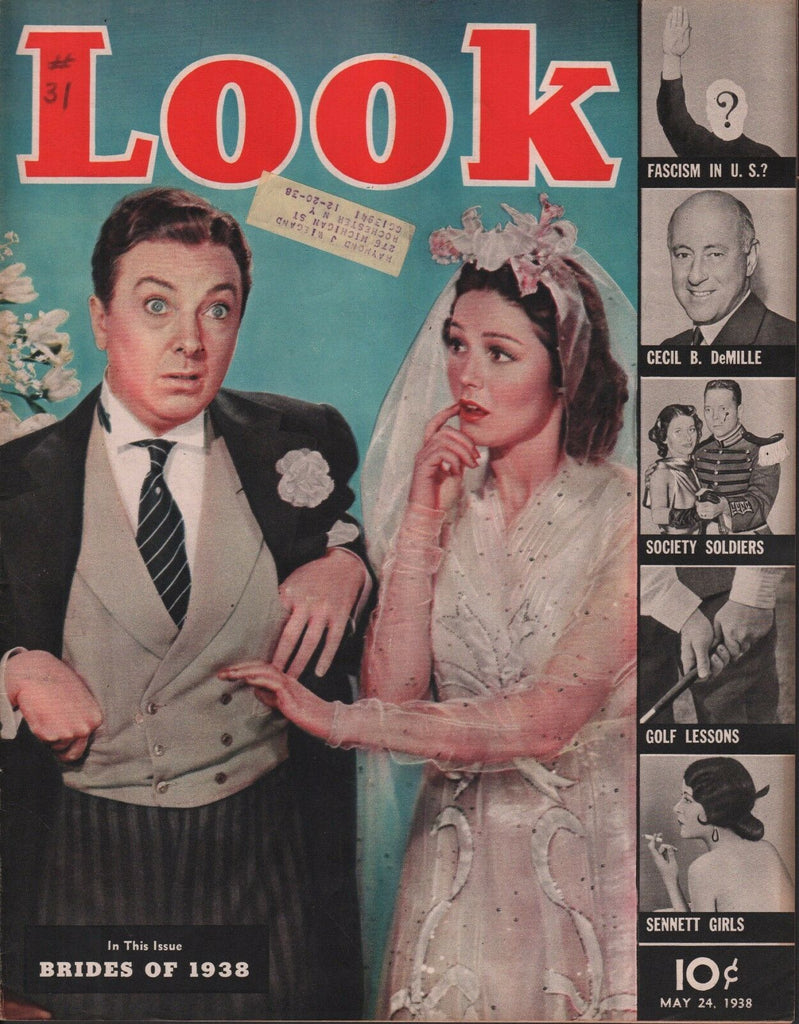 Look May 24 1938 Cecil B. DeMille, Brides of 1938, Sennet Girls 062717nonDBE