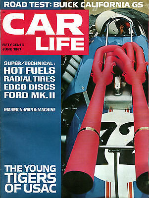 Car Life Magazine June 1967 Young Tigers Of USAC EX 060916jhe