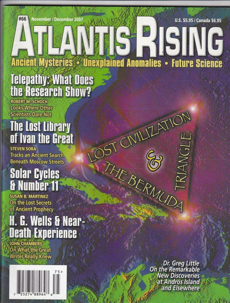 Atlantis Rising Magazine Lost Civilization Bermuda Nov/Dec 2007 090319nonr