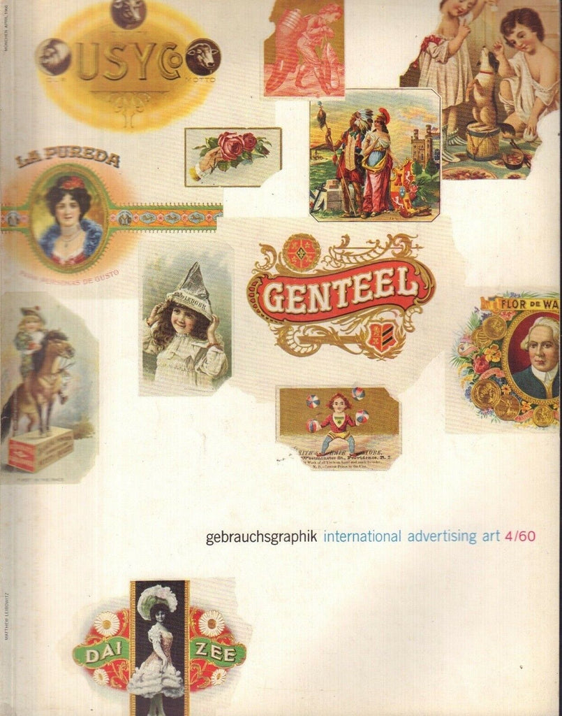Gebrauchsgraphik German Art Magazine Advertising Art April 1960 032118nonr