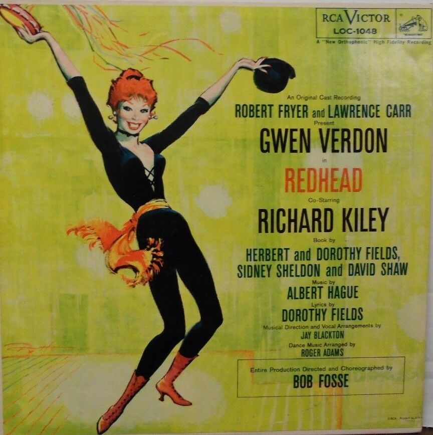 Orig. Cast Recording Gwen Verdon in Red Head 33RPM LOC-1048 103016LLE
