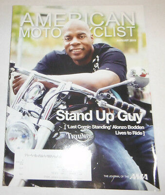 American Motorcyclist Magazine Alonzo Bodden August 2010 071314R