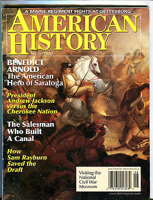American History Magazine August 2001 Benedict Arnold EX 081516jhe