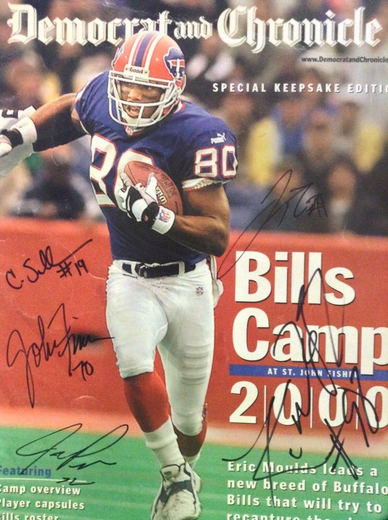 Buffalo Bills Training Camp Magazine Eric Moulds 1 of 2 2000 111218nonrh