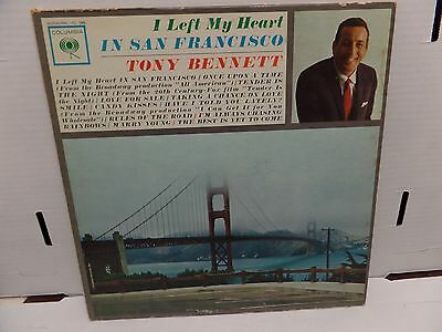 Tony Bennett I Left My Heart IN San Francisco Columbia CL-1869 080316DBE