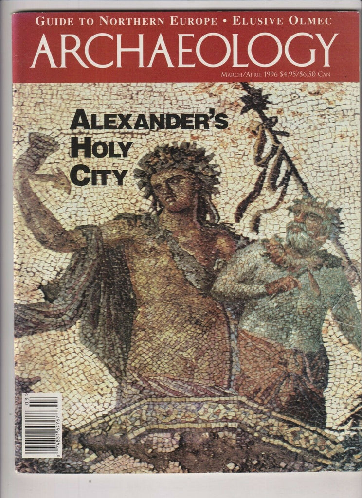 Archaeology Magazine Alexander's Holy City March/April 1996 112719nonr