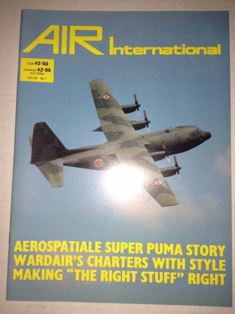 Air International Plane Magazine Aerospatiale Puma January 1984 120716rh2