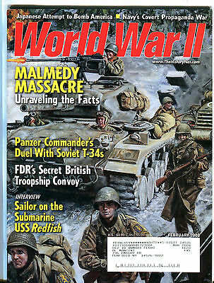 World War II Magazine February 2003 Malmedy Massacre EX 072916jhe