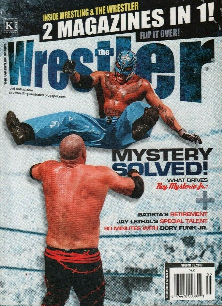 The Wrestler Inside Wrestling Vol.35 2010 Rey Mysterio Batista 032619DBE