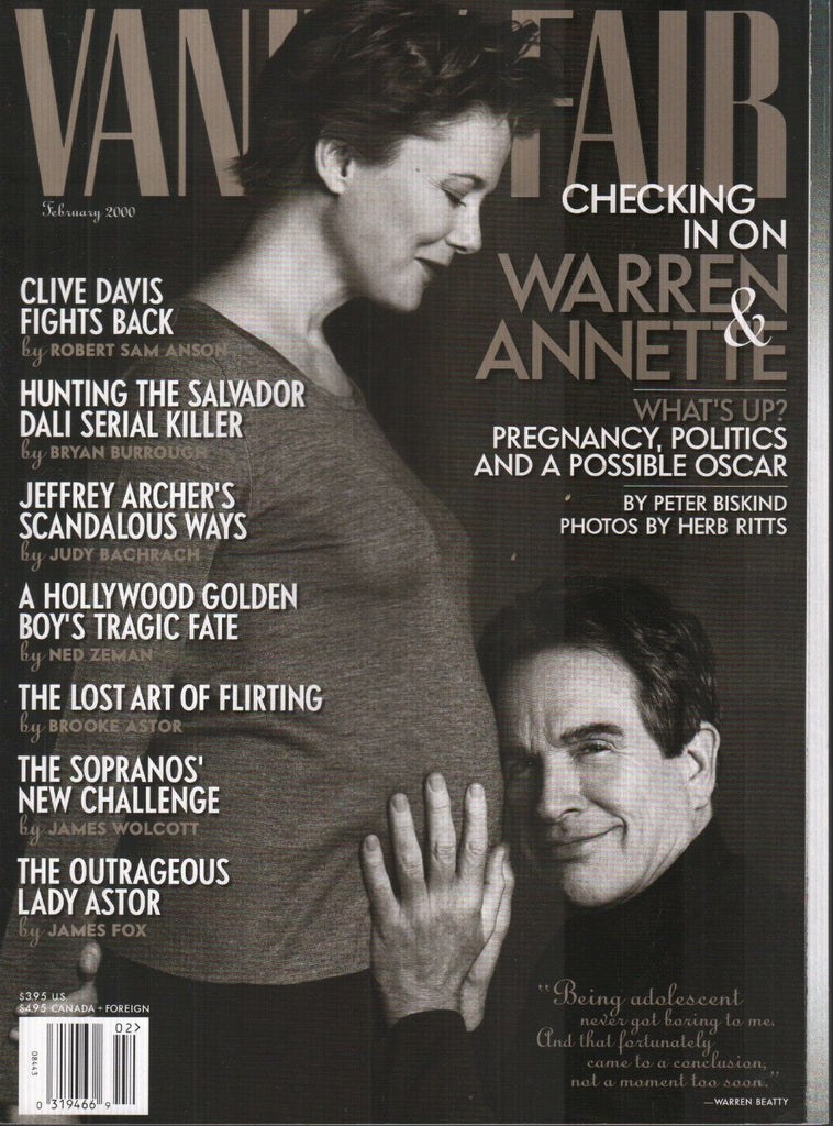 Vanity Fair February 2000 Warren Beatty Annette Bening Jeffrey Archer 020419AME
