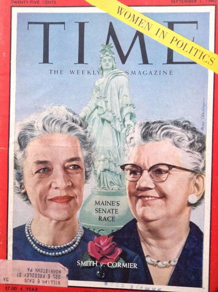 Time Magazine Smith Vs Cormier Maine's Senate Race September 5 1960 101217nonrh3