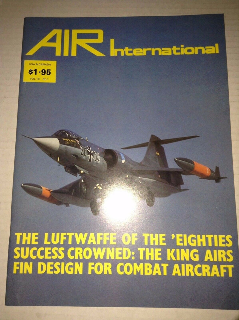 Air International Plane Magazine Luftwaffe Combat Craft January 1980 120716rh2