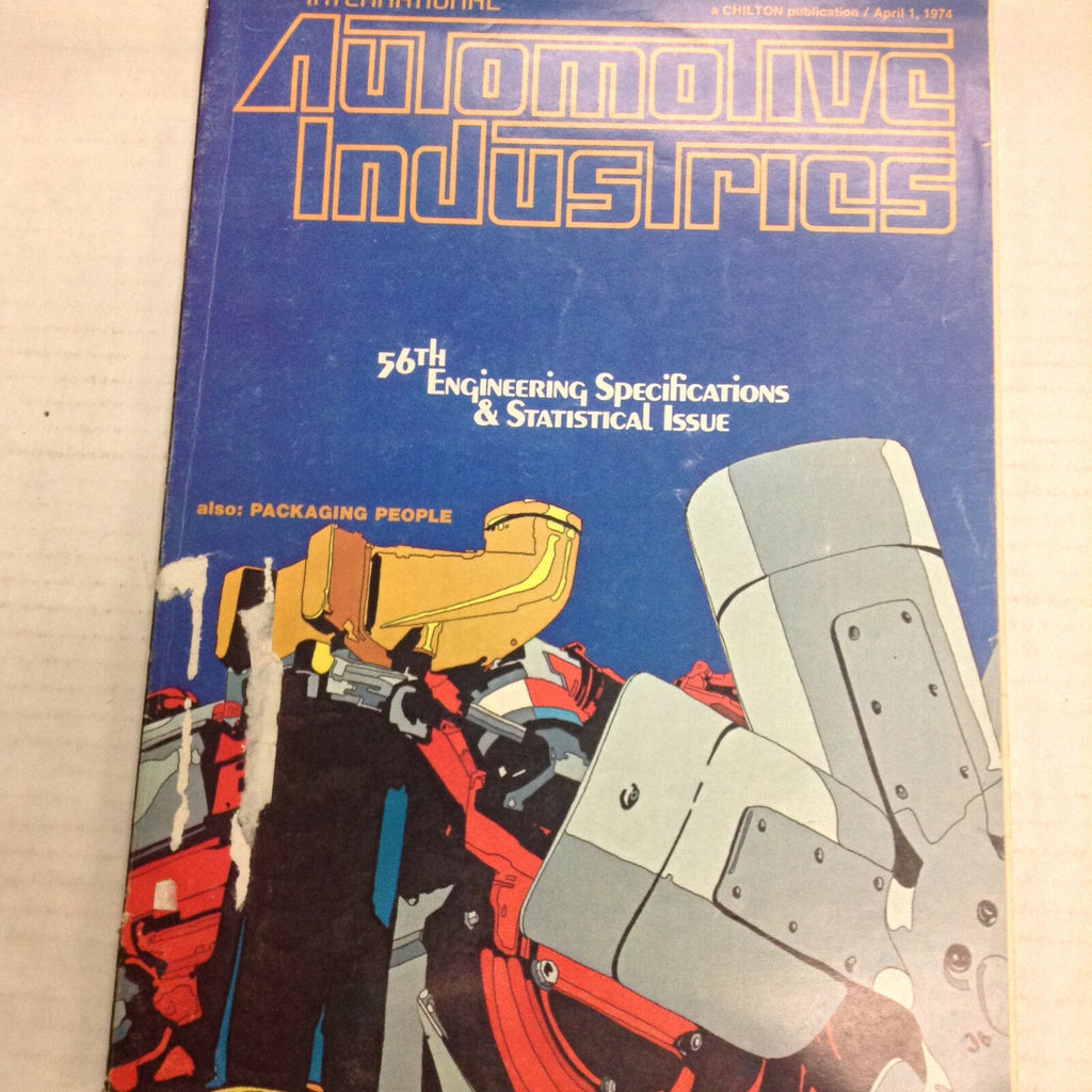 Automotive Industries Magazine 56th Engineering Specs April 1, 1974 053117nonrh