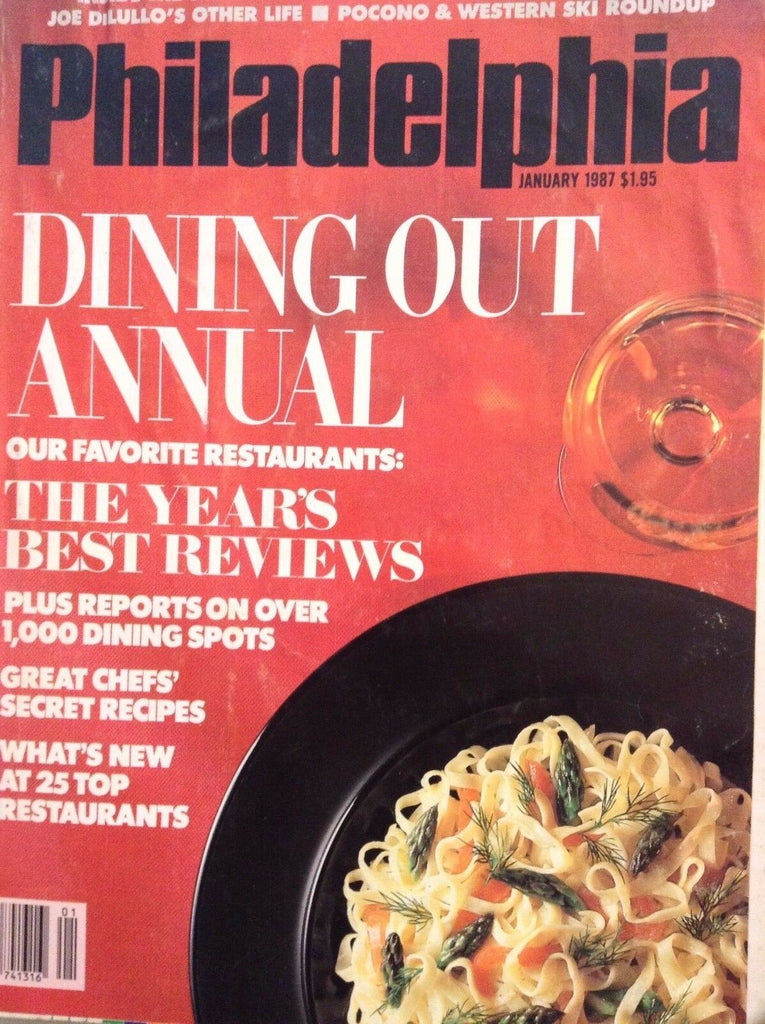Philadelphia Magazine Dining Out Annual January 1987 111517nonrh