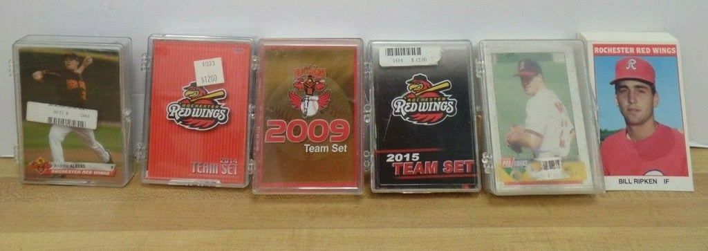 Rochester Red Wings Team Sets Lot of 6 032519DBT3