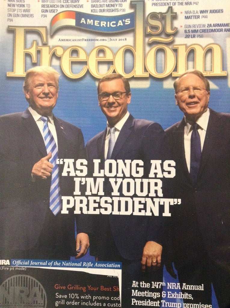 1st Freedom Magazine Donald Trump July 2018 120818nonrh