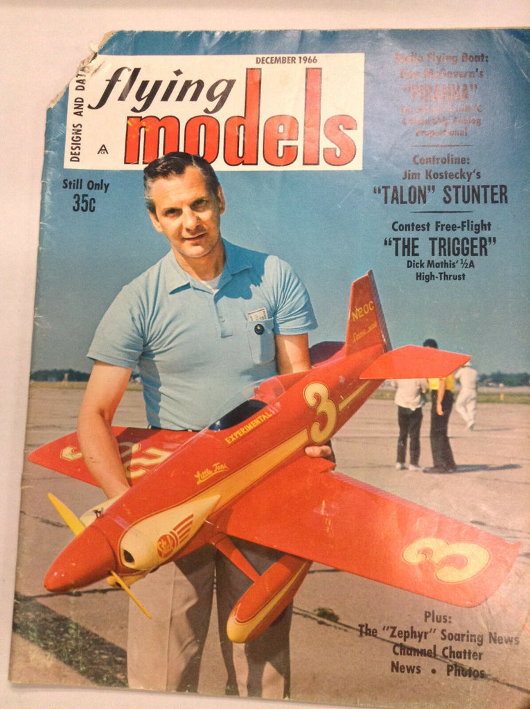 Flying Models Magazine Don McGovern Piranha December 1966 040917nonrh2