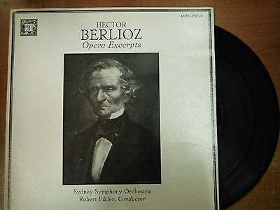 33 RPM Vinyl Hector Berlioz Opera Excerpts MHS Records MHS4905 Stereo 022715SM
