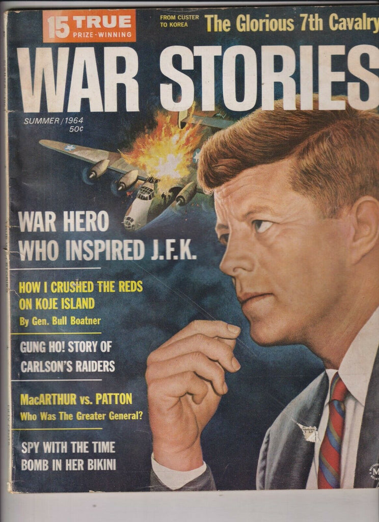 War Stories Magazine John F. Kennedy Who Inspired Him Summer 1964 121119nonr