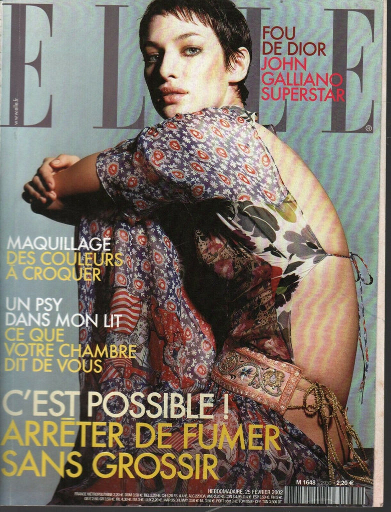 Elle French Fashion Magazine February 2002 John Galliano Russell Crowe091120ame2