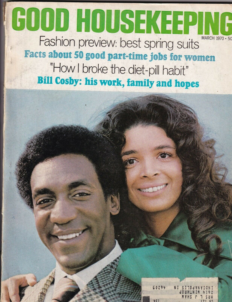 Good Housekeeping Bill Cosby & His Family March 1970 062819nonr