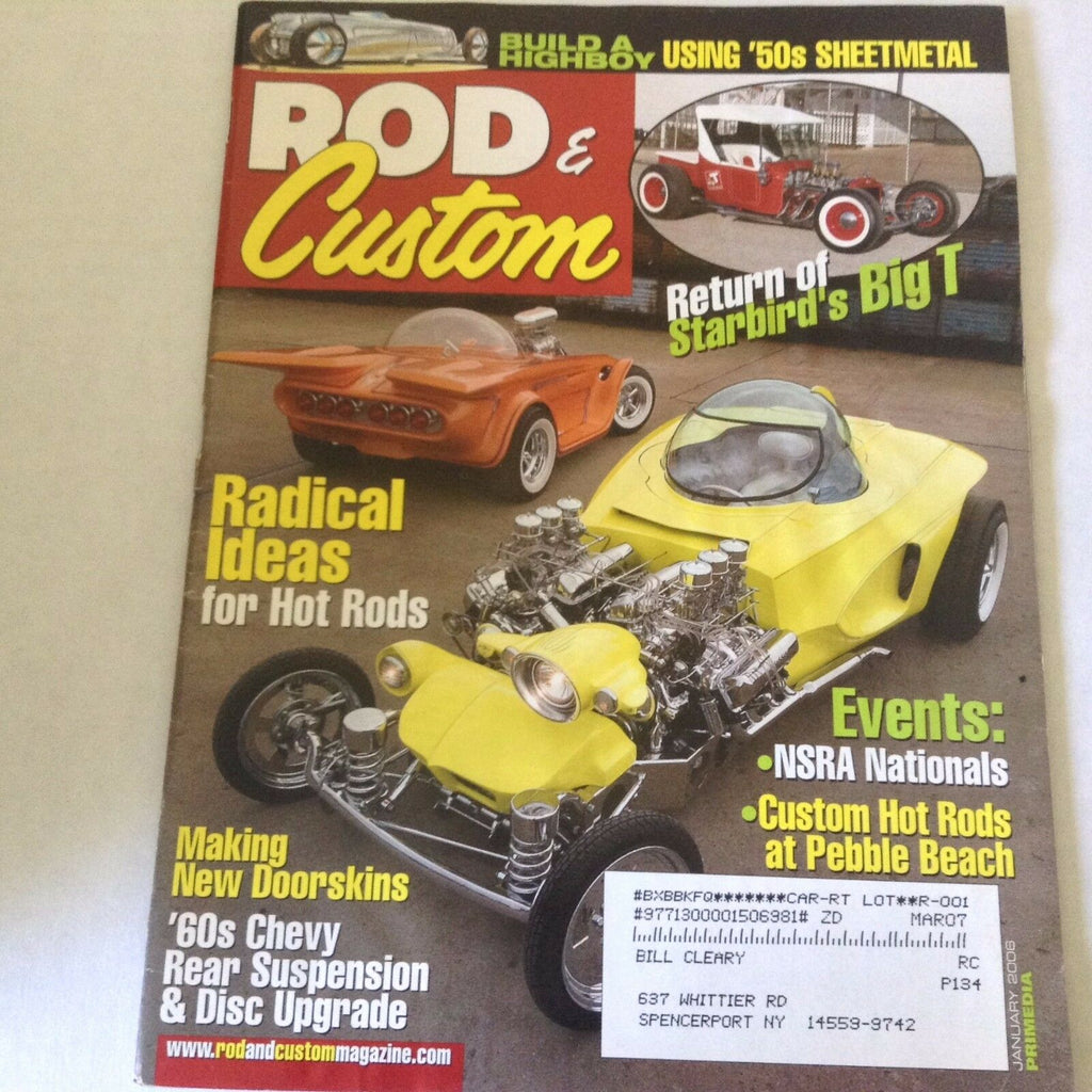 Rod & Custom Magazine Starbird's Big T January 2006 060717nonrh