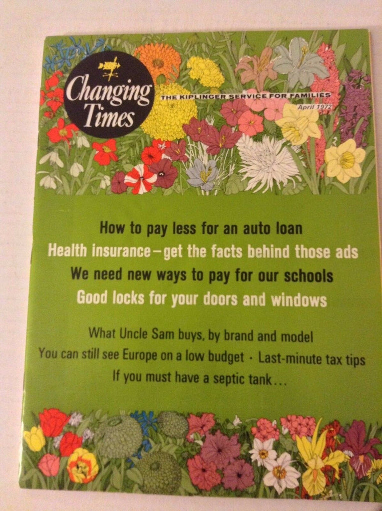 Changing Times Magazine What Uncle Sam Buys April 1972 051217nonrh