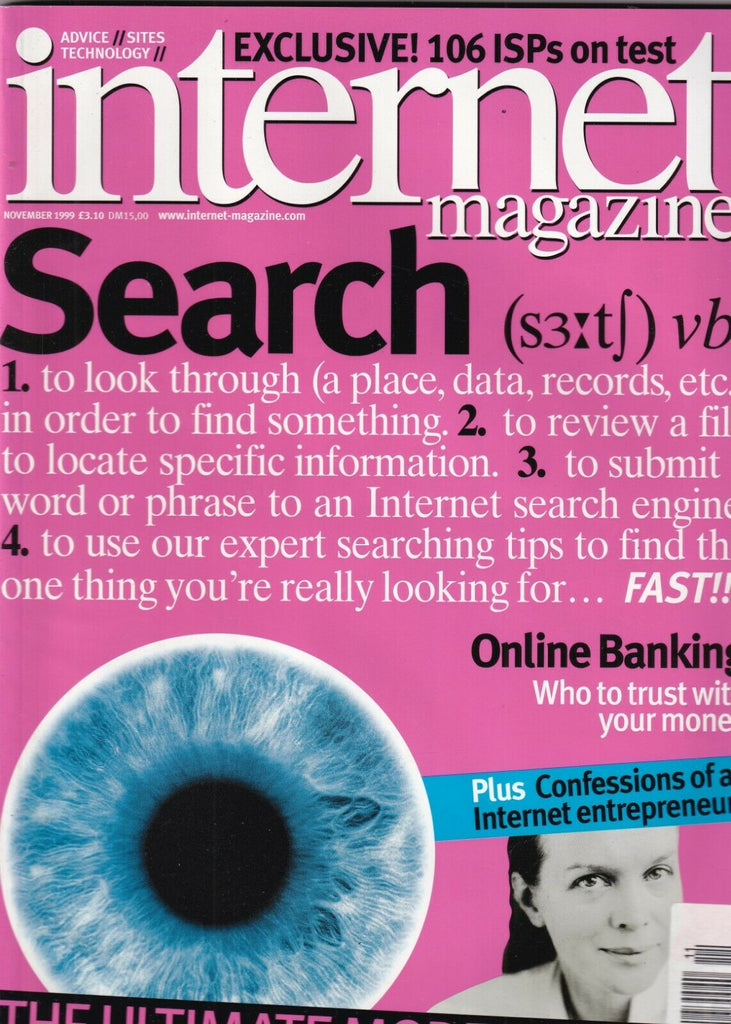 Internet Magazine 106 ISPs On Test & Online Banking November 1999 100919nonr