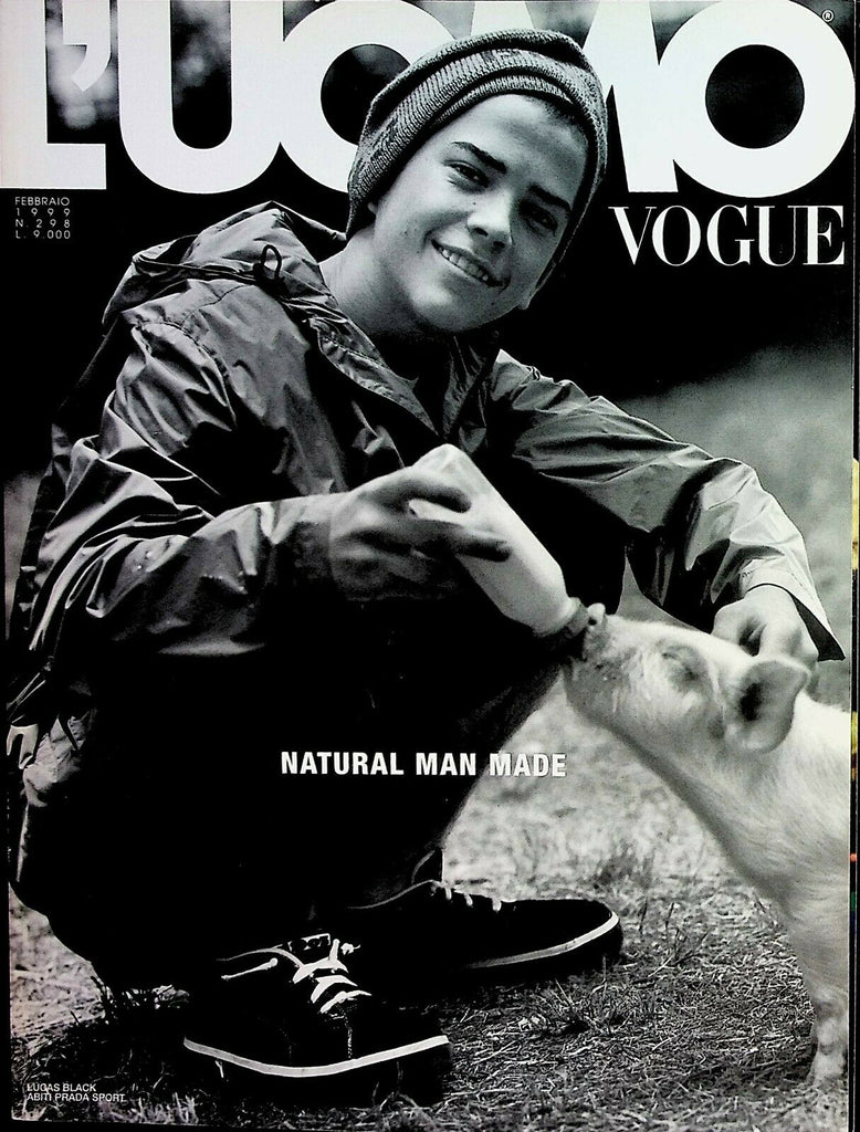 L'uomo Vogue Italian February 1999 #298 Lucas Black Bruce Weber 030520AME