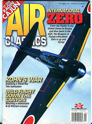 Air Classics Magazine September 1998 International Zero EX 031416jhe
