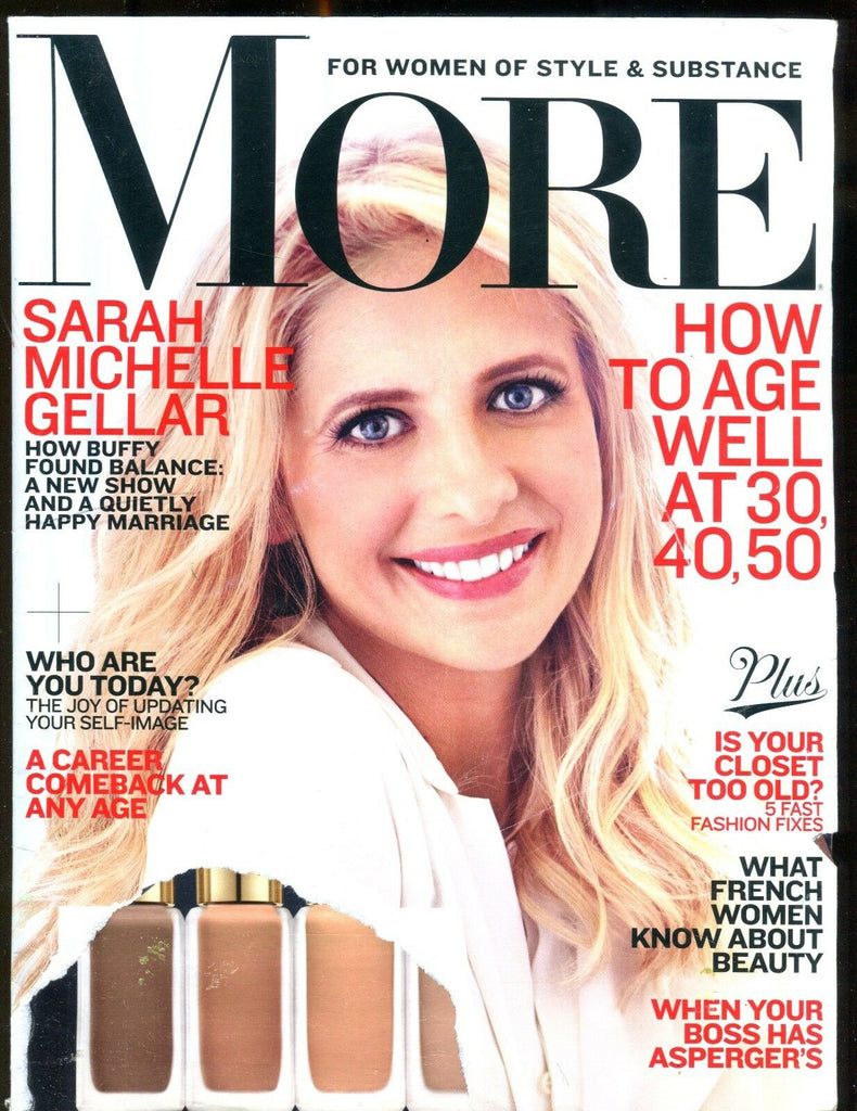 More Magazine November 2013 Sarah Michelle Gellar VG No ML 122116jhe
