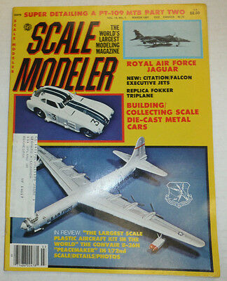 Scale Modeler Magazine Royal Air Force Jaguar March 1981 040915R