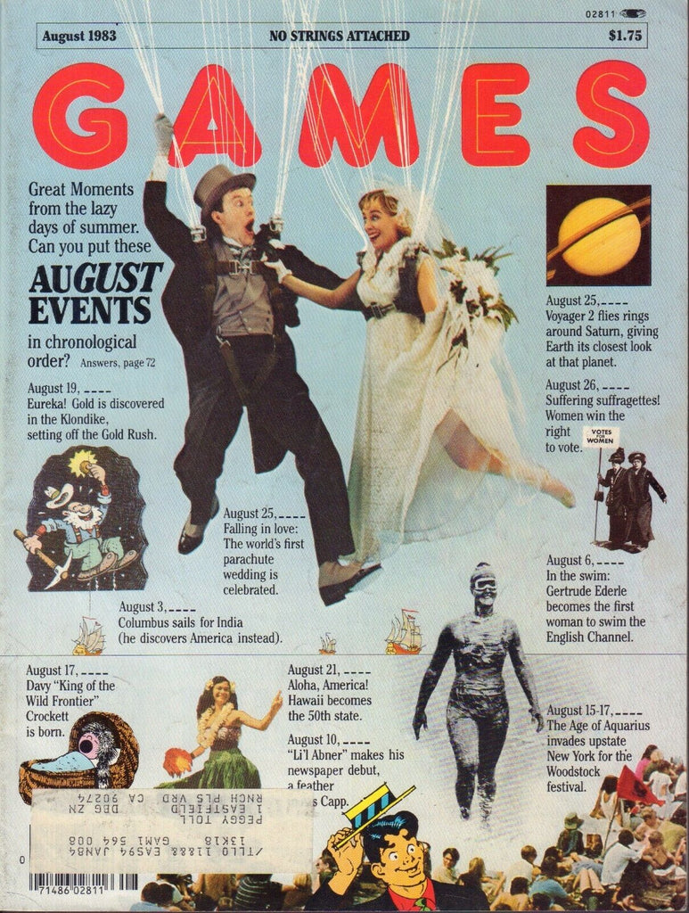 Games August 1983 August Events Li'l Abner w/ML 052517nonDBE