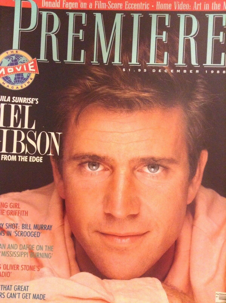 Premiere Magazine Mel Gibson Tequila Sunrise December 1988 122717nonrh