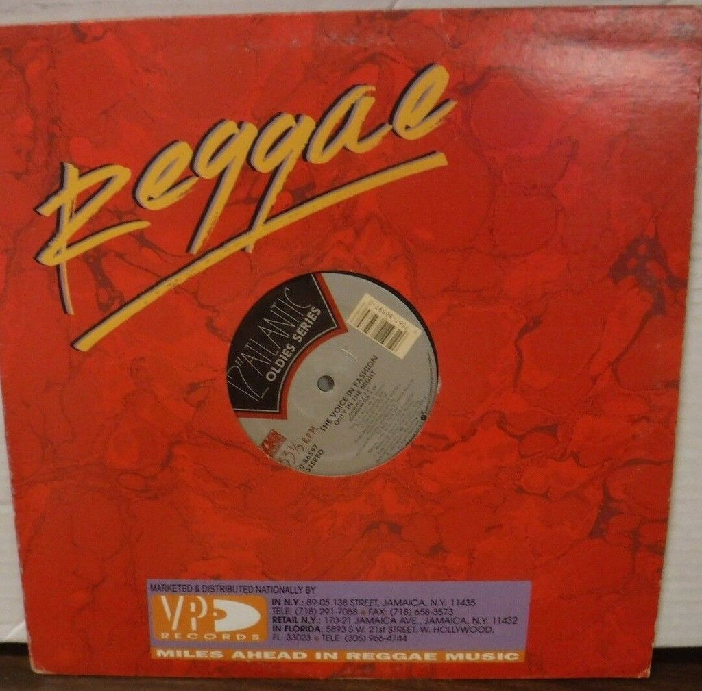 The Voice in Fashion only in the night 12" single vinyl 0-86597 030318LLE
