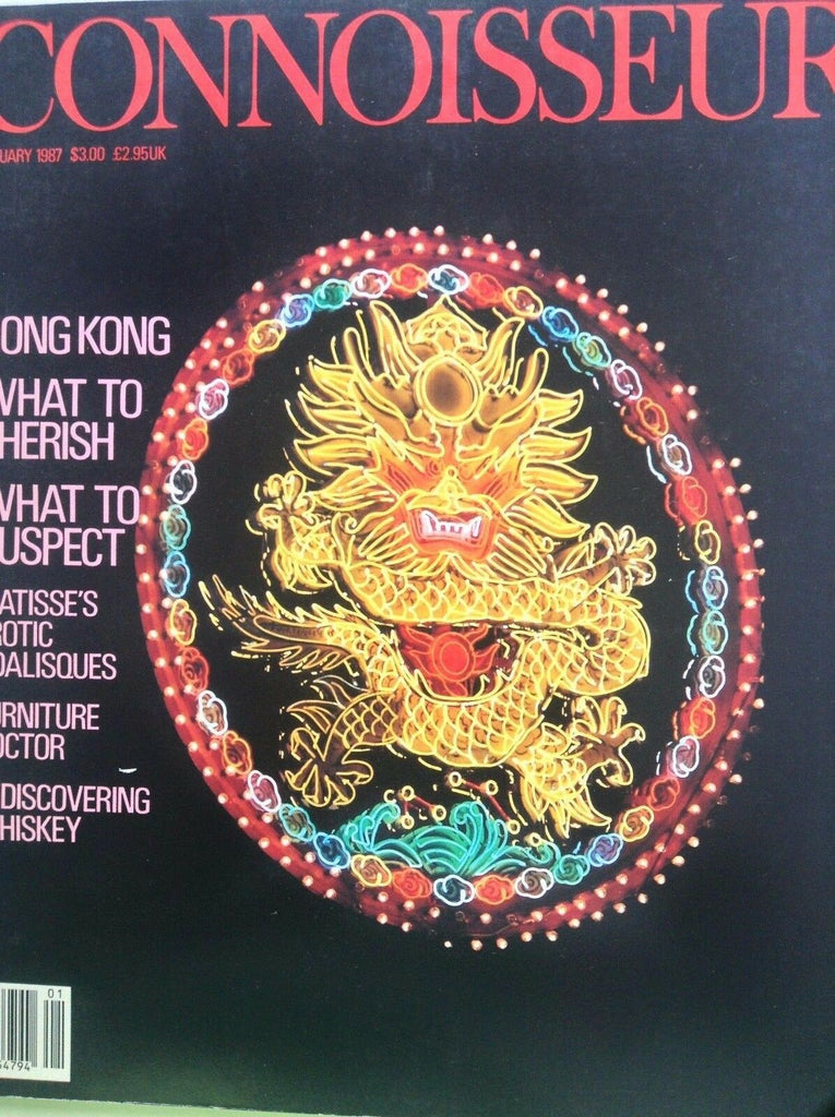 Connoisseur Magazine Hong Kong Matisse January 1987 100717nonrh