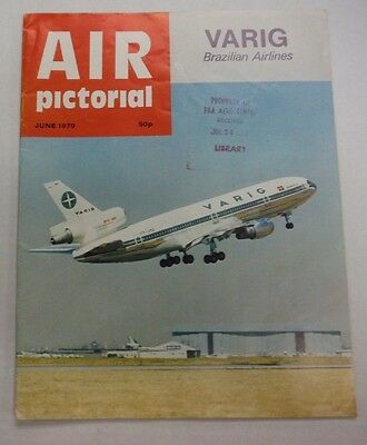 Air Pictorial Magazine Varig Brazilian Airlines June 1979 FAL 062315R