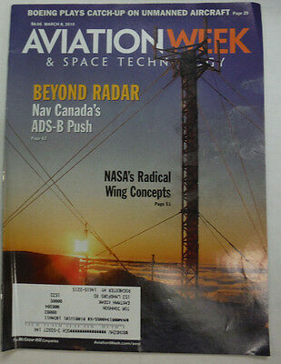 Aviation Week Magazine Nasa's Wing Concepts March 2010 052015R