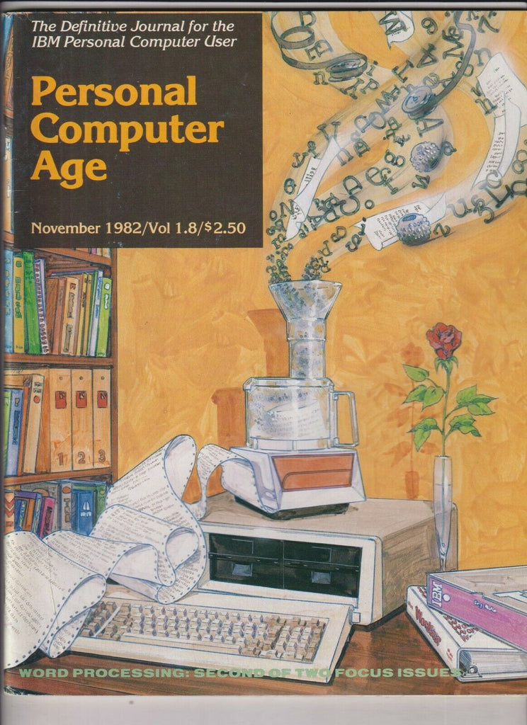 Personal Computer Age IBM Mag Word Processing November 1982 121319nonr