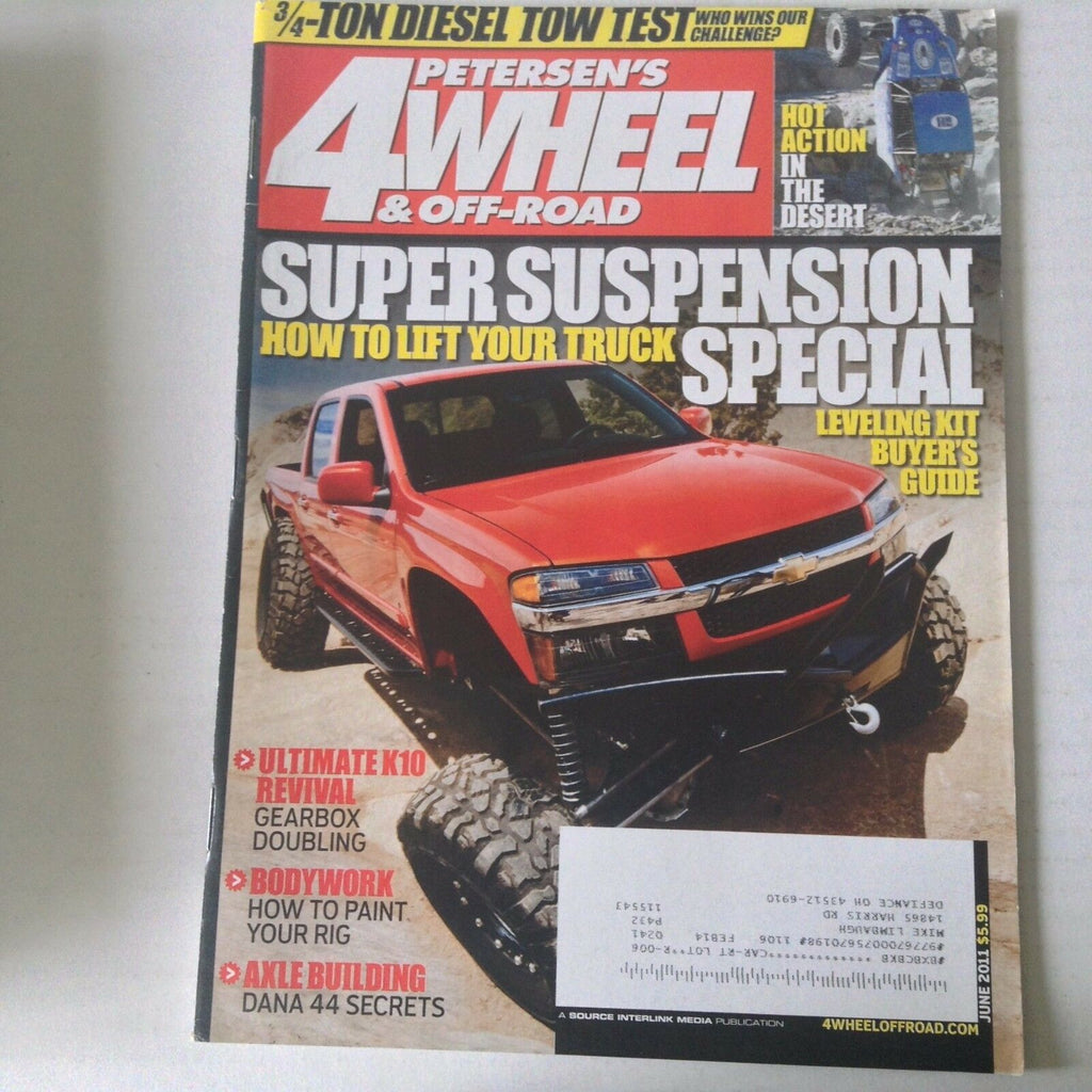 4 Wheel & Off-Road Magazine Suspension Special June 2011 060117nonrh2