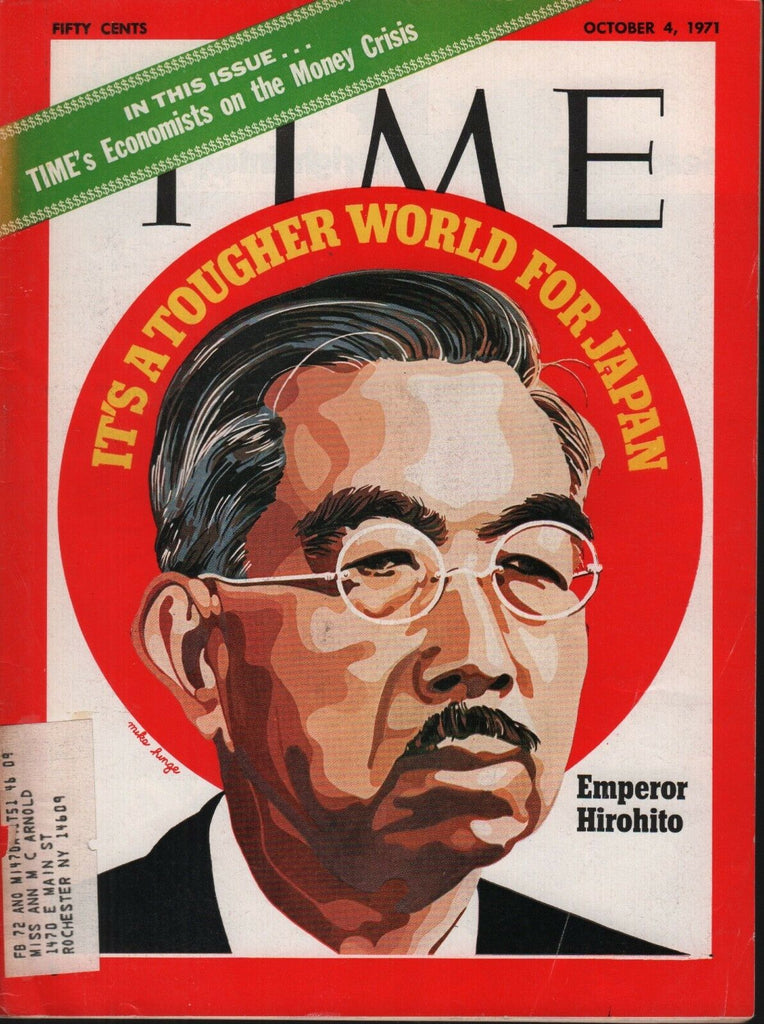 Time Magazine October 4 1971 Emperor Hirohito 100818AME2