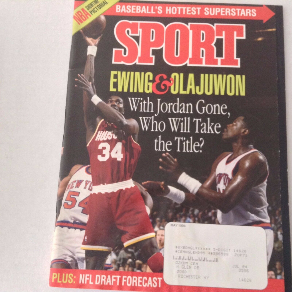 Sport Magazine Patrick Ewing & Olajuwon May 1994 060817nonrh