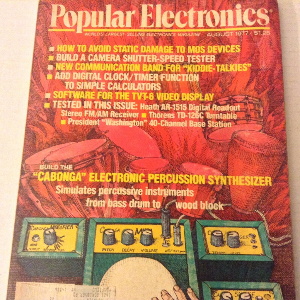 Popular Electronics Magazine How To Avoid Static Damage August 1977 071917nonrh