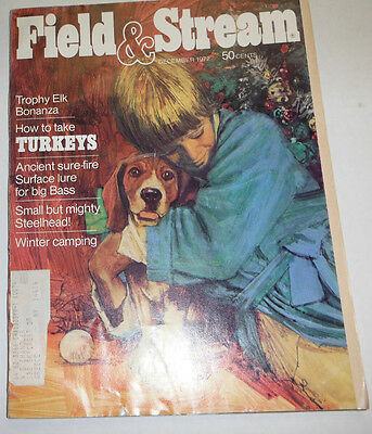 Field & Stream Magazine Trophy Elk Bonanza How To Turkeys December 1972 082014R