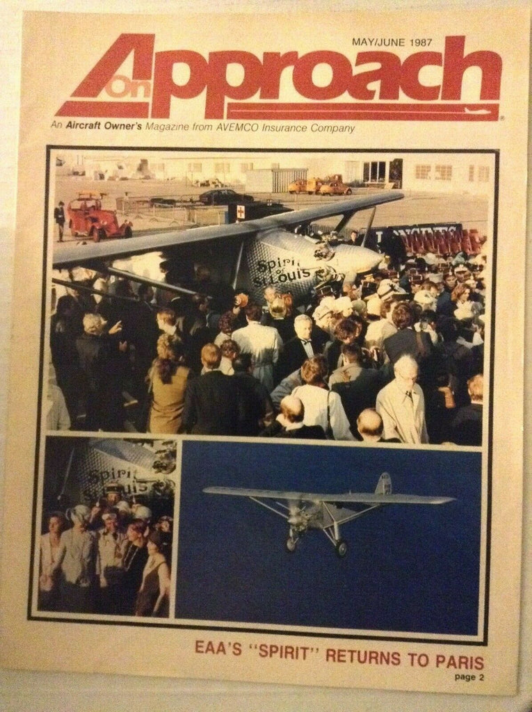 On Approach Magazine EAA's Spirit Returns To Paris May/Jun 1987 040119nonrh