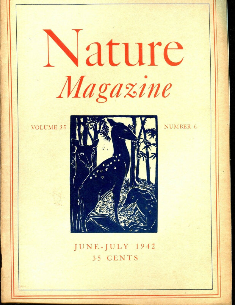 Nature Magazine June/July 1942 Ex No ML 012017jhe