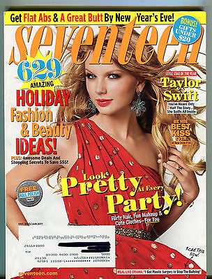 Seventeen Magazine December 2010/January 2011 Taylor Swift EX 070616jhe