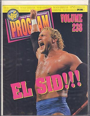 WWF Program Vol.238 Psycho Sid VG 050416DBE