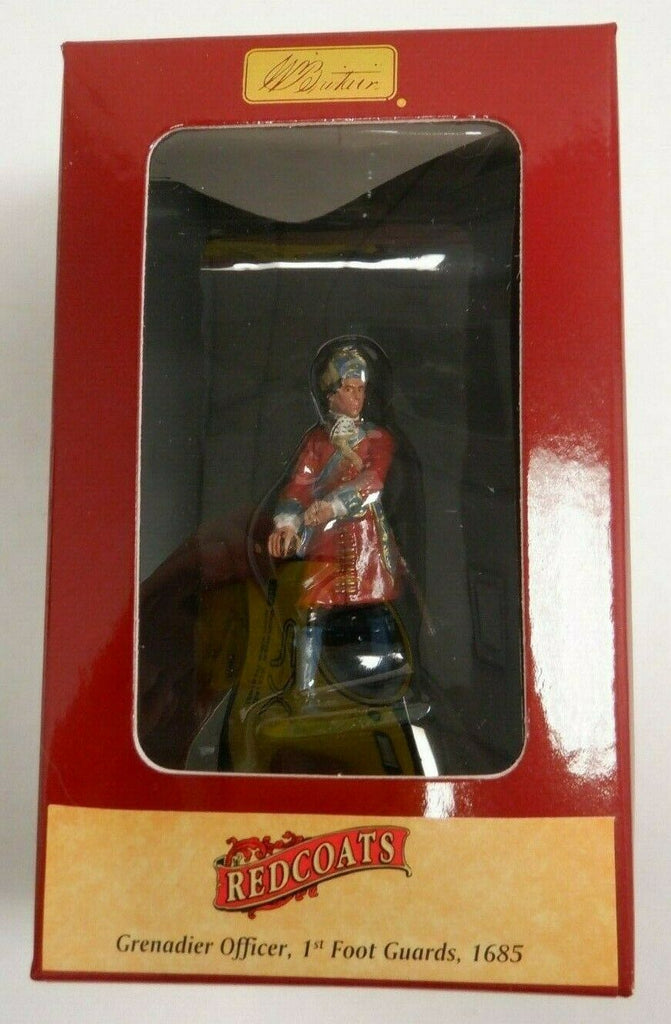 W Britain Redcoats Grenadier Officer 1st Foot Guards 44030 54mm 120919DBT3