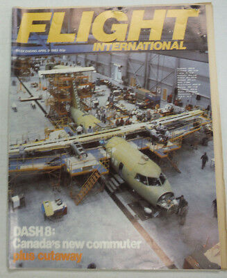 Flight International Magazine Dash 8 Canada's Commuter April 1983 FAL 060915R2